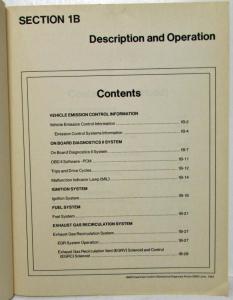 1996 Ford Probe Powertrain Control Emissions Diagnosis Service Manual