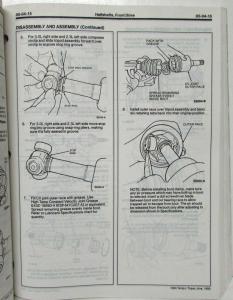 1994 Ford Tempo Mercury Topaz Service Shop Repair Manual