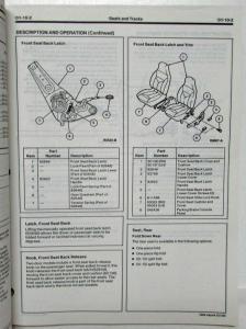 1994 Ford Aspire Service Shop Repair Manual