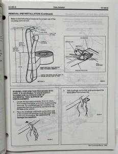 1994 Lincoln Continental Service Shop Repair Manual by Ford Motor Company