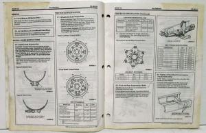 2008 Ford Inspection Manual Pre-Delivery Medium and Heavy Truck & Bus