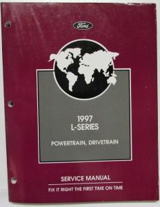 1997 Ford L-Series Truck Service Shop Repair Manual 2 Vol Set