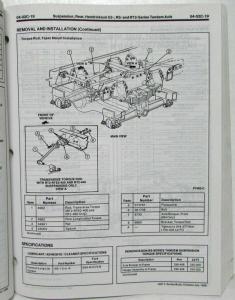 1997 Ford L-Series Truck Service Shop Repair Manual 2 Vol Set