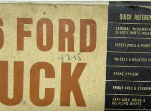 1976 Ford Truck Series 600 to 900 Parts Catalog Vol 1 & 2 - Text