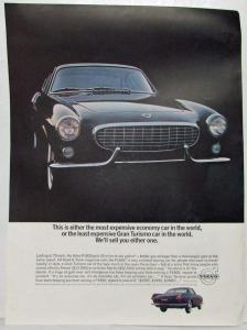 1963 Volvo Cars Ad Sheet P1800 544 122S