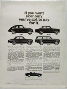 1963 Volvo Cars Ad Sheet P1800 544 122S