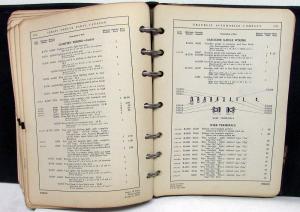 1929-1931 Franklin Series 12 Dealer Parts Catalog Book Airman Series Repair Orig
