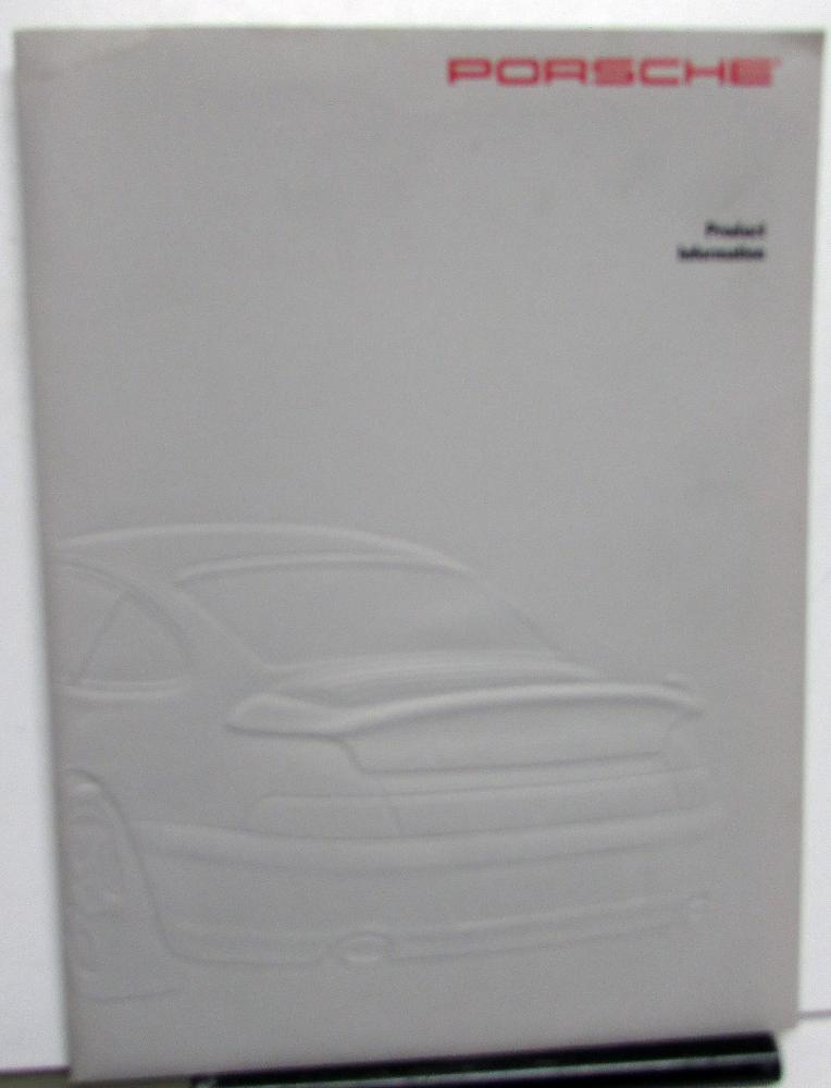 1996 Porsche 911 Carrera Models Press Kit Media Release
