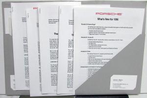 1996 Porsche 911 Carrera Models Press Kit Media Release