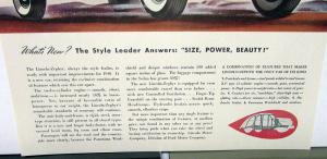 1940 Lincoln Zephyr V12 Magazine Ad Proof Features Time Fortune Sat Evening Post