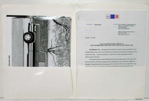 1995 Chevrolet & GMC Trucks Side Access Panel Pickup Press Kit w Photos & Slides