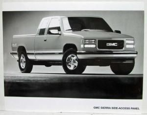 1995 Chevrolet & GMC Trucks Side Access Panel Pickup Press Kit w Photos & Slides