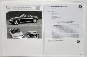 1997 BMW M3 Z3 5 7 Models Press Kit Photos & MSRP Sheet Original