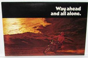 1970 Honda CL-175 K4 Motorcycle Bike Dealer Sales Brochure Scrambler 175 Folder