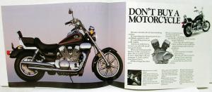 1990 Kawasaki Vulcan 88/88SE Motorcycle Sales Brochure Data Sheet VN1500-A4/B4