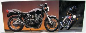 1990 Kawasaki Zephyr Motorcycle Dealer Sales Brochure ZR550-B1 Specs