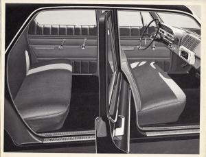 1963 Dodge 330 Taxi Cab Sales Brochure Taxicab