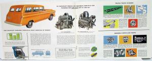 1959 Chevrolet Truck Panels & Sedan Delivery Revision 1 Sales Brochure Original