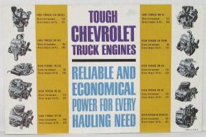 1963 Chevrolet Truck Power Teams Mobile Exhibit Sales Folder Original