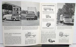 1963 Chevrolet Truck Chassis Cab Stake C L T 50 Thru 80 Sales Brochure Original