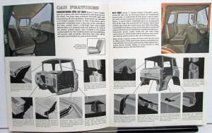 1963 Chevrolet Truck Chassis Cab Stake C L T 50 Thru 80 Sales Brochure Original