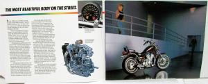 1986 Suzuki Intruder VS700GL Motorcycle Dealer Sales Brochure Folder
