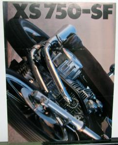 1979 Yamaha XS 750-SF Motorcycle Dealer Sales Brochure Folder