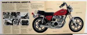 1979 Yamaha XS 750-SF Motorcycle Dealer Sales Brochure Folder