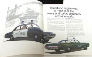 1970 70 NOS DODGE POLARA CORONET WAGON SPORTSMAN POLICE PURSUIT SALES BROCHURE