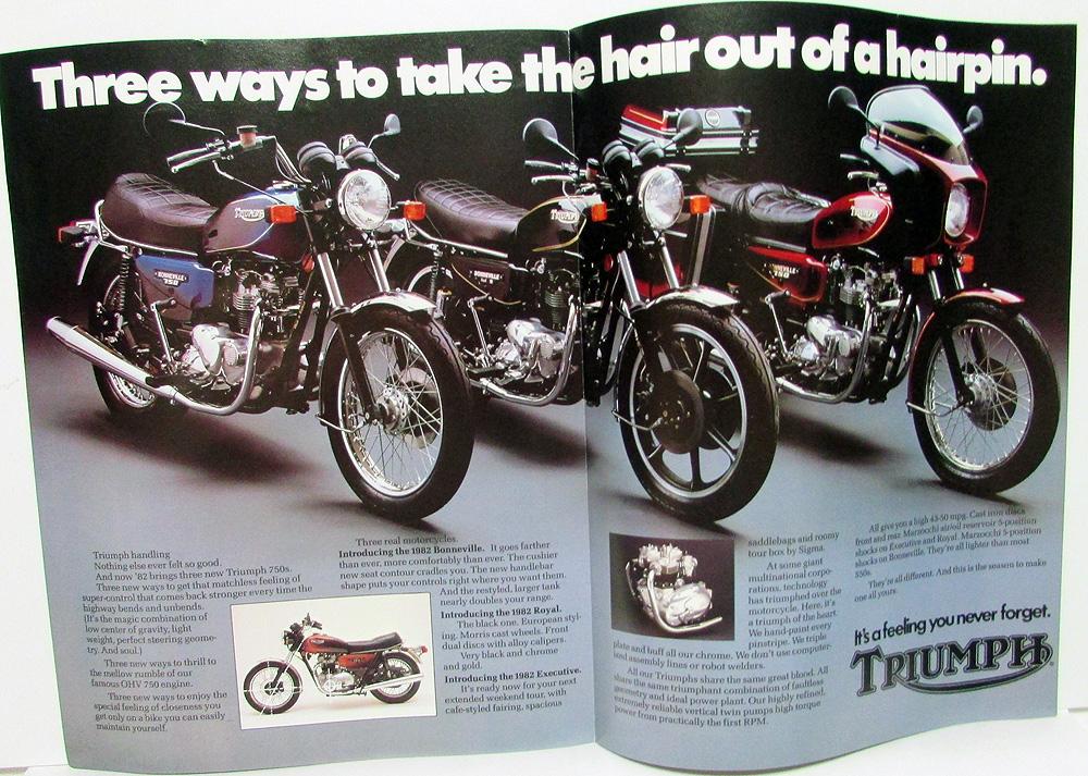 1982 triumph bonneville hotsell