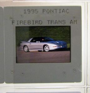 1995 Pontiac We Are Driving Excitement Press Kit Press Photos Slides Firebird