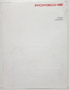 1995 Porsche Press Kit with Pricing 968 911 928