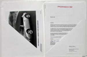 1995 Porsche Press Kit with Pricing 968 911 928