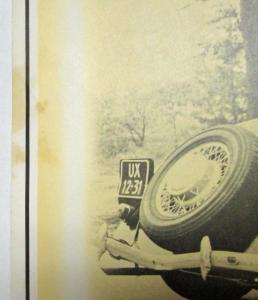 1974 Citroen Oversize Tearoff Calendar Pages - Dutch Text