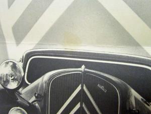 1974 Citroen Oversize Tearoff Calendar Pages - Dutch Text