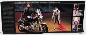 1986 Yamaha Motorcycle Dealer Sales Brochure Catalog Accessories Mystique