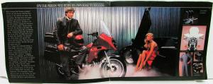 1986 Yamaha Motorcycle Dealer Sales Brochure Catalog Accessories Mystique