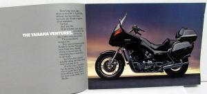 1983 Yamaha Motorcycle Dealer Sales Brochure Venture 1200