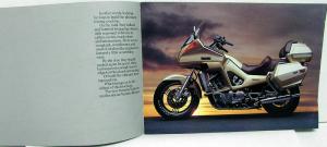 1983 Yamaha Motorcycle Dealer Sales Brochure Venture 1200