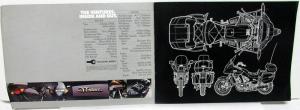 1983 Yamaha Motorcycle Dealer Sales Brochure Venture 1200