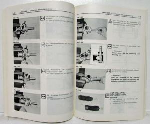 1980 Toyota Cressida Service Shop Repair Manuals Set of 3 - German Text