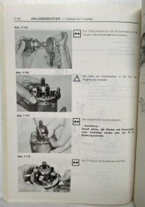 1980 Toyota Cressida Service Shop Repair Manuals Set of 3 - German Text