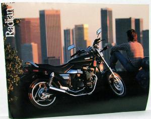 1988 Yamaha Motorcycle Dealer Sales Brochure Radian 600 Folder