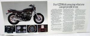 1988 Yamaha Motorcycle Dealer Sales Brochure Radian 600 Folder