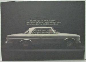 1981 Mercedes-Benz 380 500 SEC and Commemorative Plate Pics - German Text