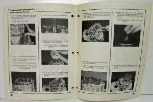 1980-1984? Honda D4 4-Speed Auto Transmission Training Workbook Civic Accord