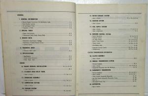 1979 Honda Accord Service Shop Repair Manual
