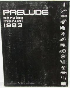 1983 Honda Prelude Service Shop Repair Manual
