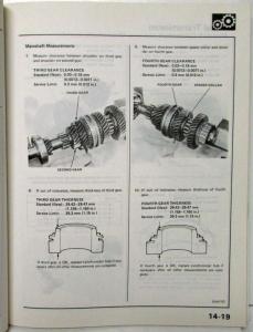 1983 Honda Prelude Service Shop Repair Manual