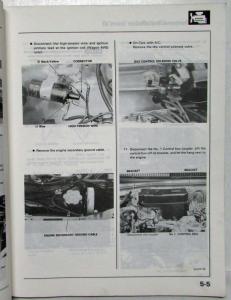 1985 Honda Civic Hatchback Sedan Wagon Service Shop Repair Manual